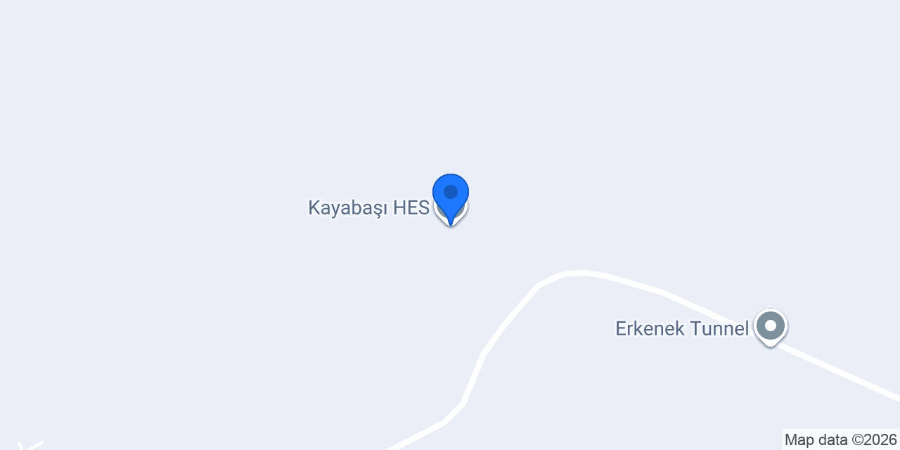Kayabaşı HES konumu