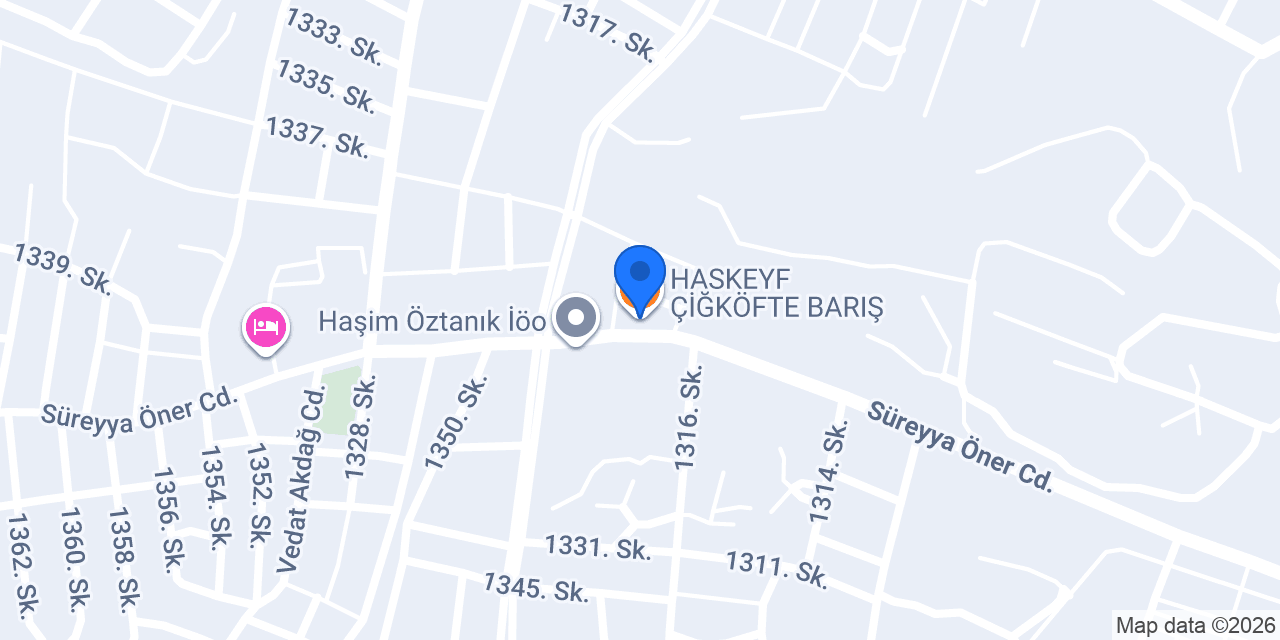 HASKEYF ÇİĞKÖFTE BARIŞ konumu