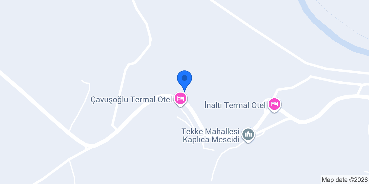 Çavuşoğlu aile Banyoları konumu