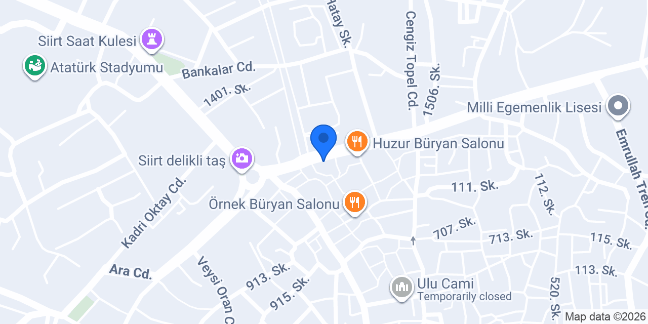 Botan Döner konumu