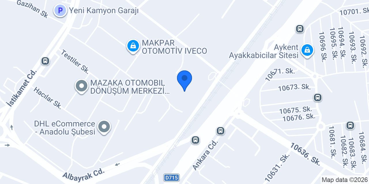 CERANOĞLU NAKLİYAT PETROL konumu