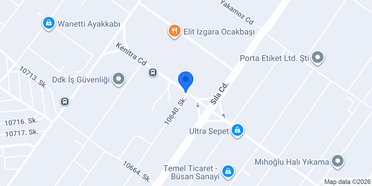 Özçiçek Otomotiv konumu