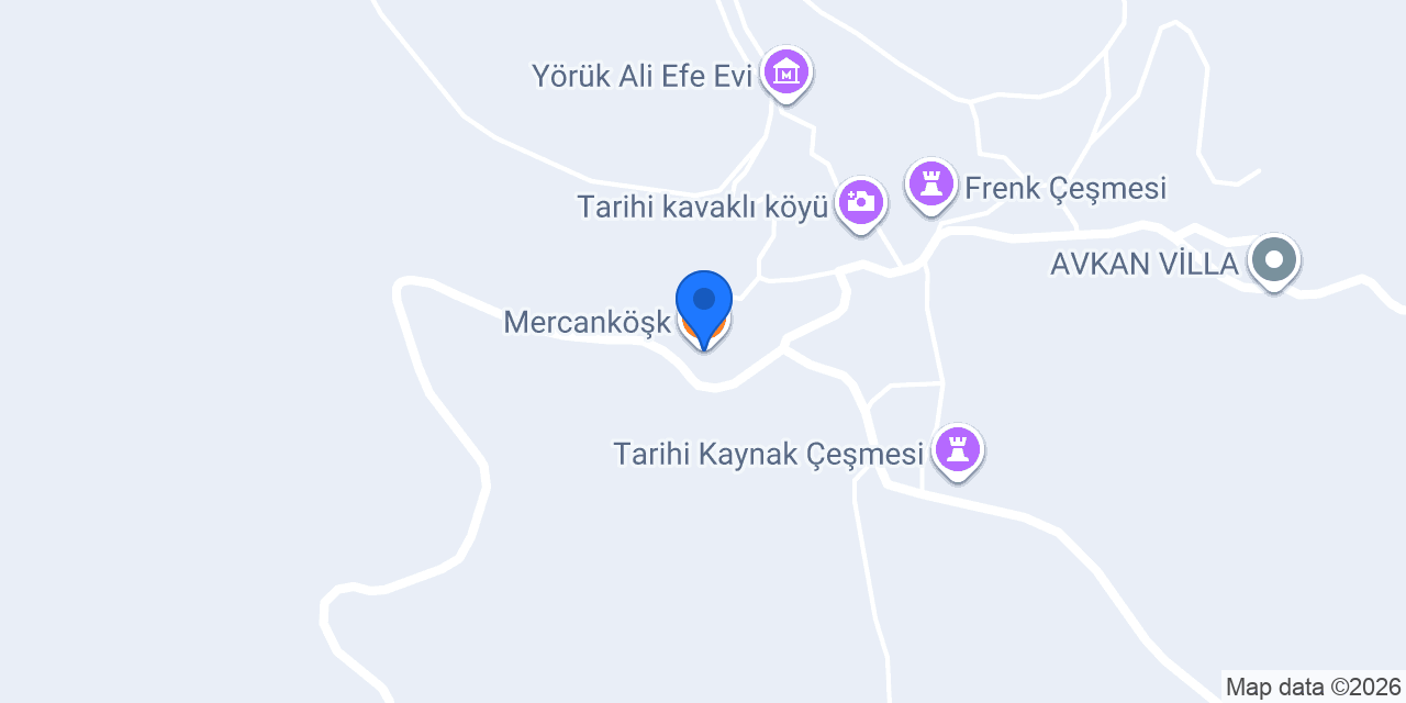 Mercanköşk konumu