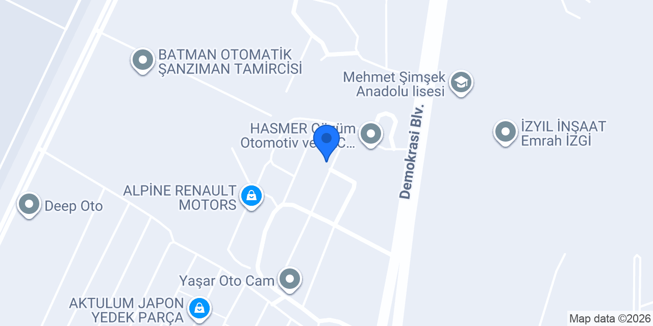 Seyitoğulları otomotiv konumu