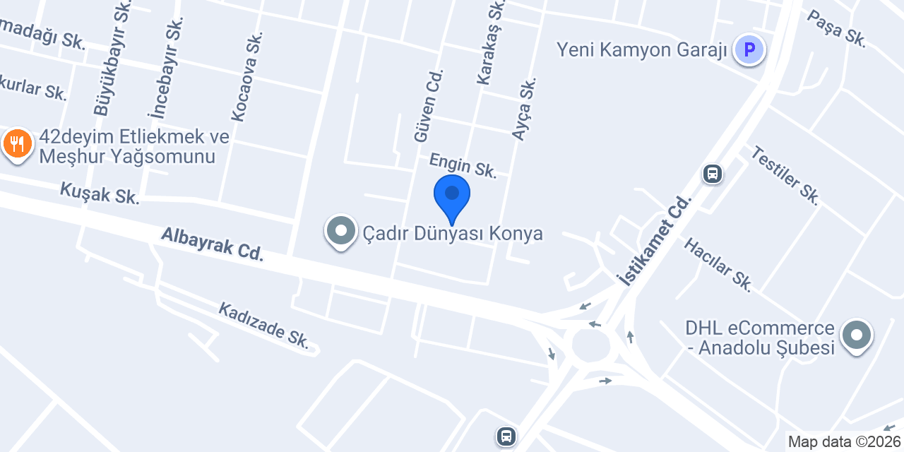 Yolpar otomotiv satış yeri konumu