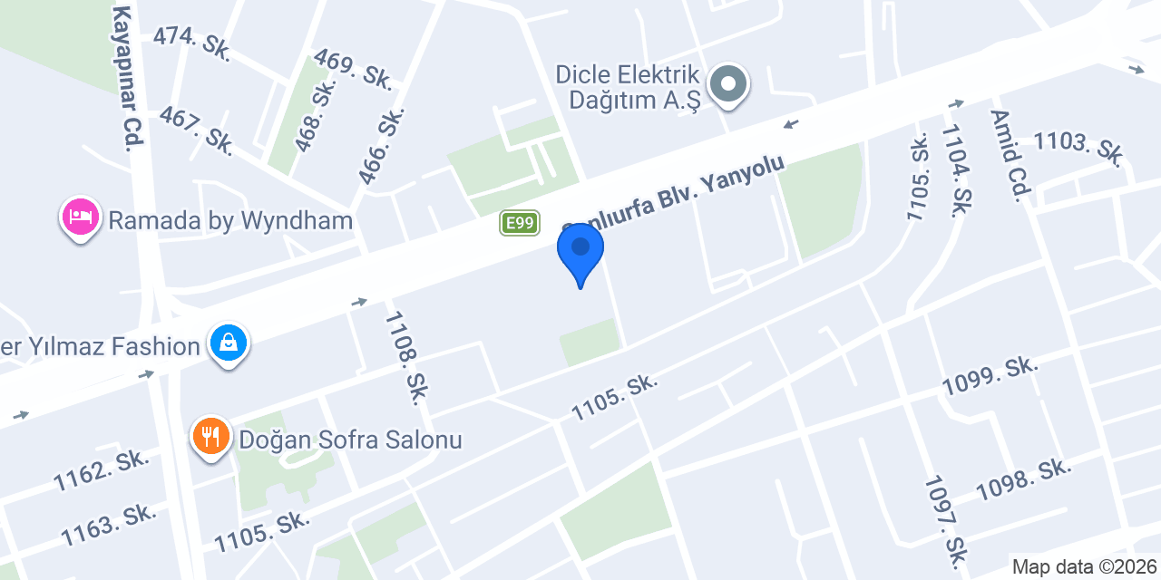 Skolyoz Diyarbakır konumu