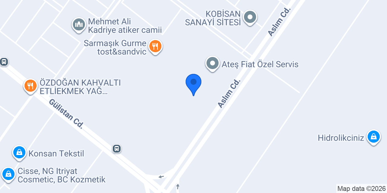 Atiker 4. Sanayi Sitesi konumu