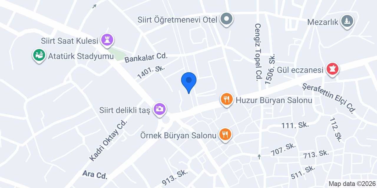 Şehir Eczanesi konumu