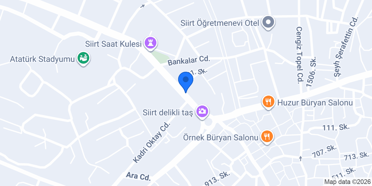 TUR365 SİİRT konumu