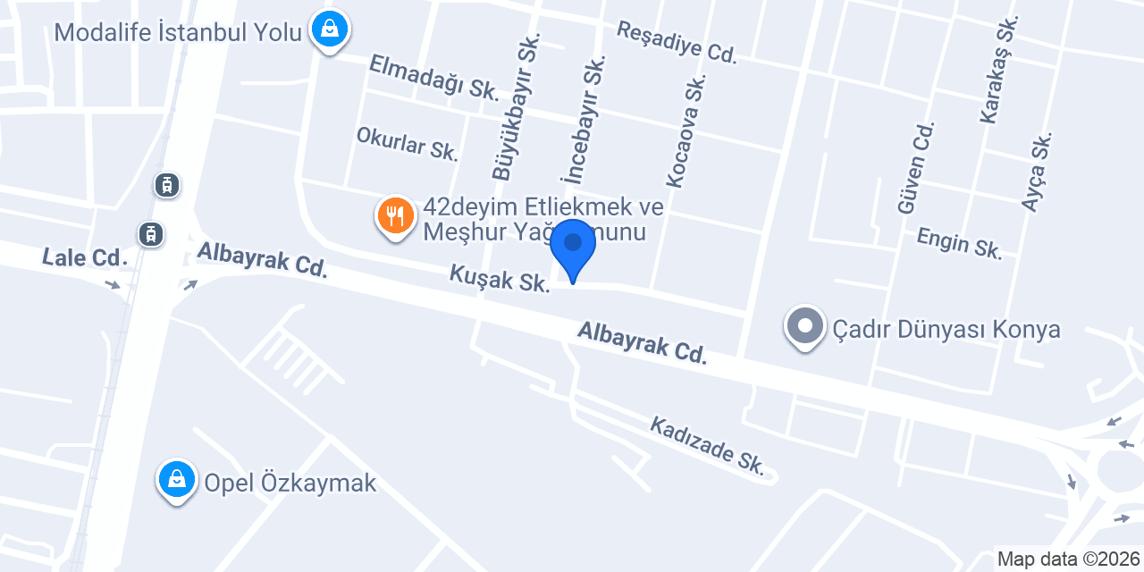 Karaca Oto Kurtarma konumu