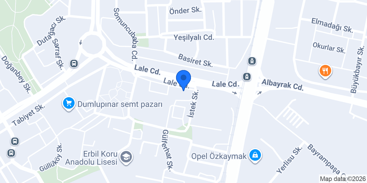 ERTUĞRUL KUYUMCULUK konumu