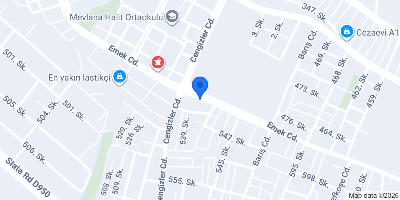 Dumanlar Endüstriyel Mutfak konumu