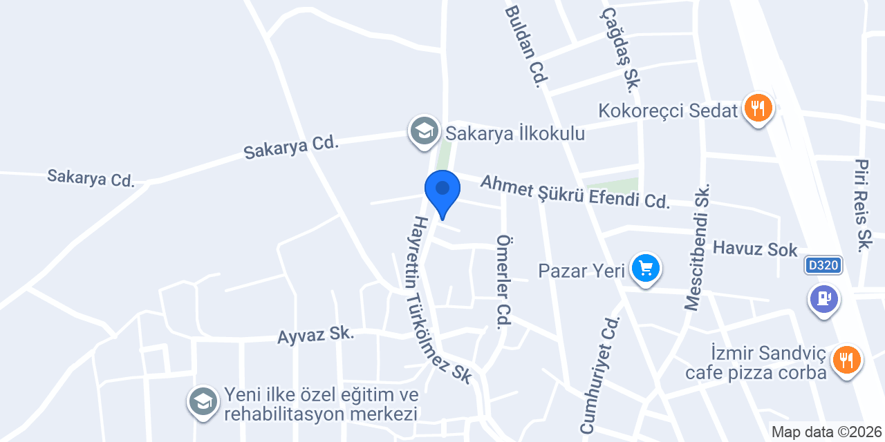 Gökkaya Web Tasarım konumu
