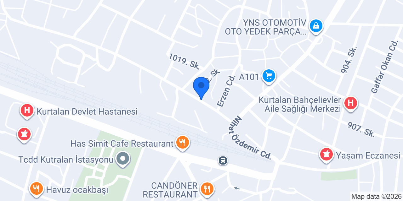 Zübeyde Hanım Anaokulu konumu