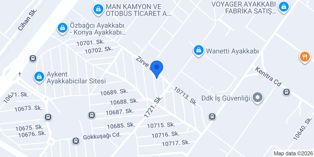 Ak Bezci Tekstil konumu