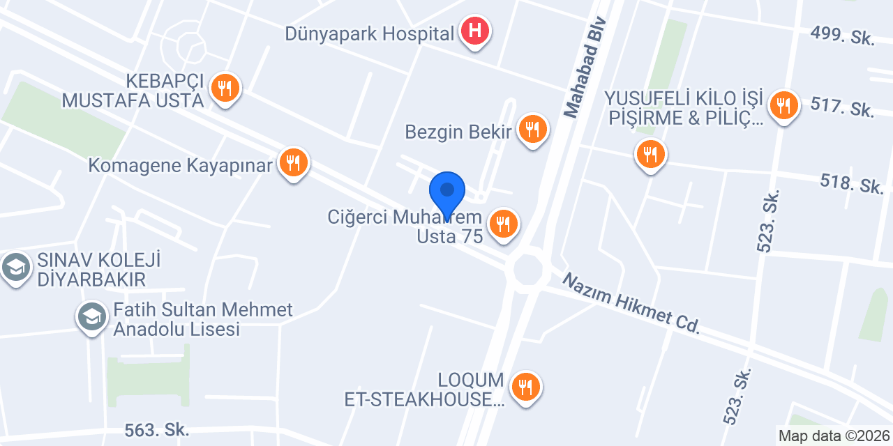 Öz Umut Kasabı konumu