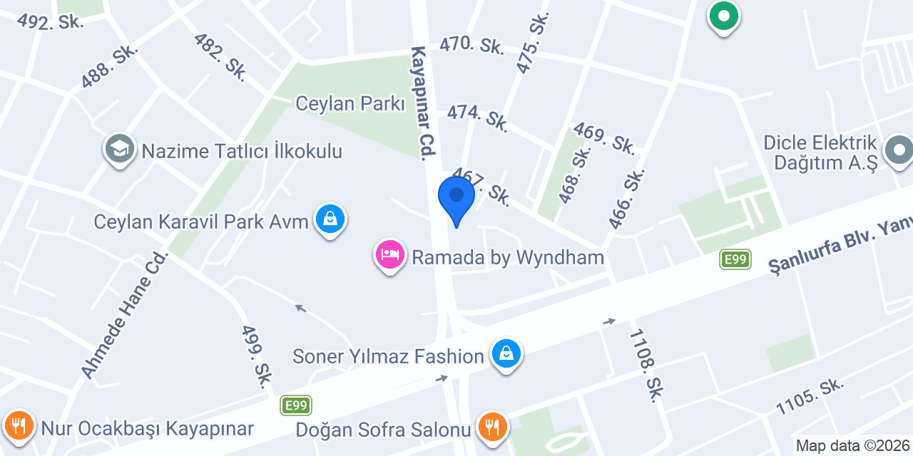 KT TURGUT AUTO konumu
