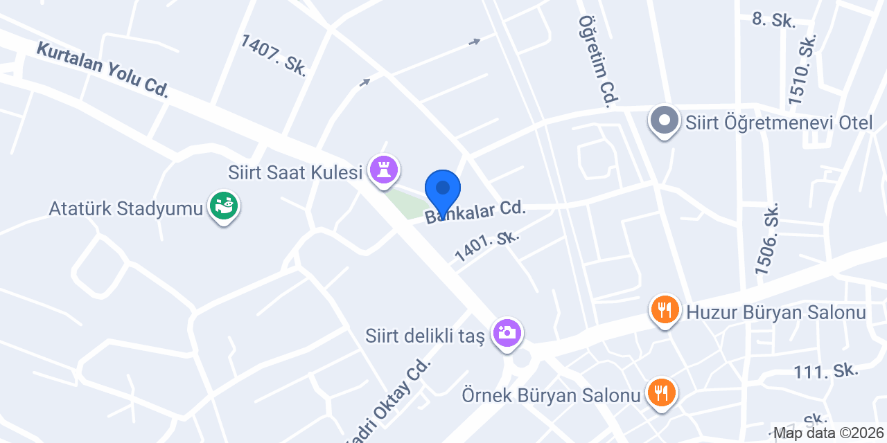 SİİRT CEREN ÇİÇEKÇİLİK konumu