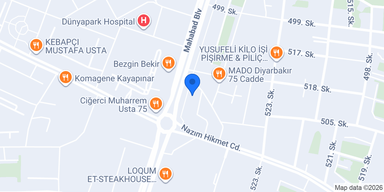 Avlu Diyarbakır konumu