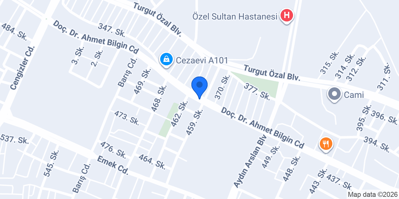 Bağlar Aile Sağlığı Merkezi konumu