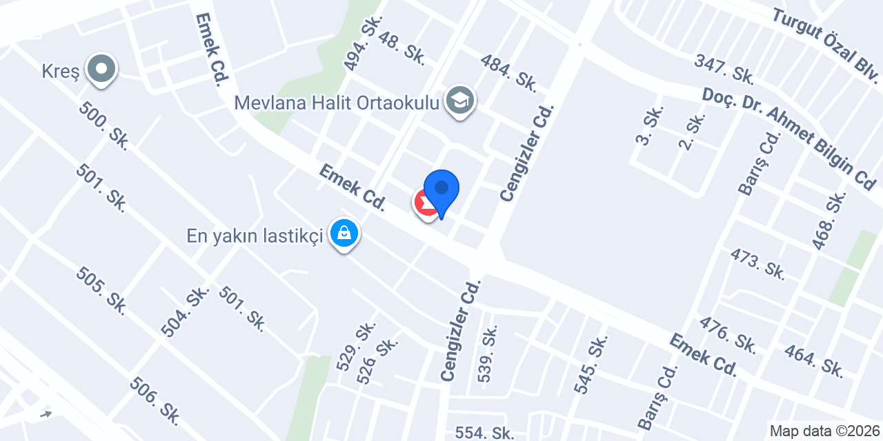Özel Dicle Dent Diş Kliniği konumu