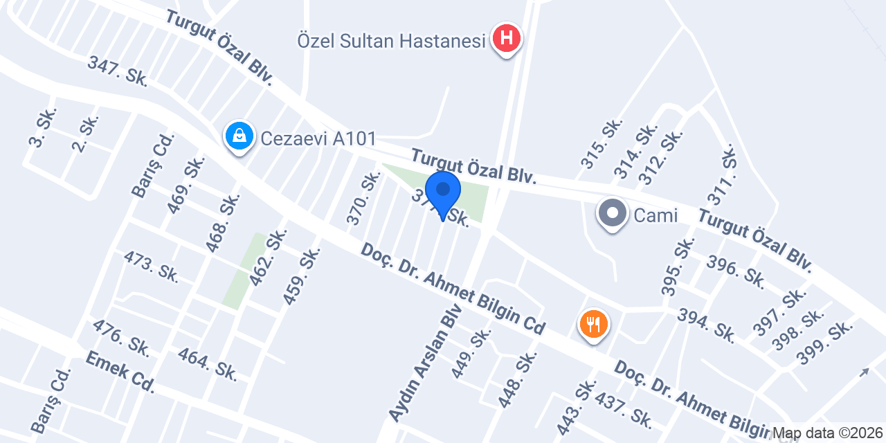 Koşuyolu mermer konumu