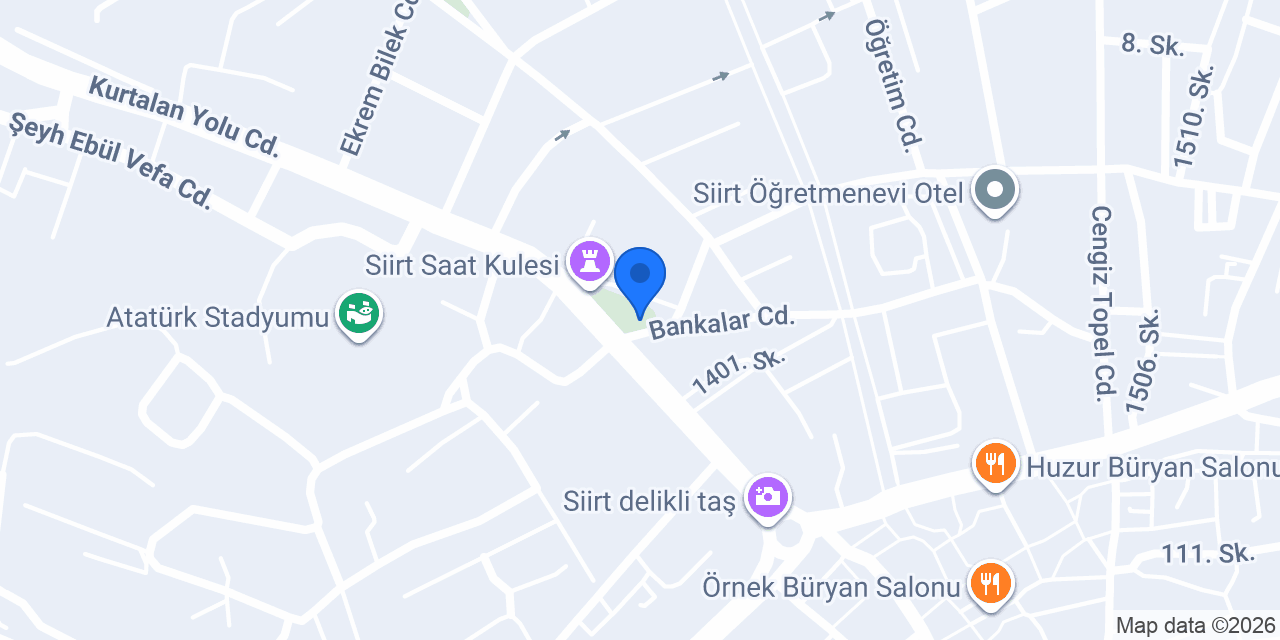 Av. Musa YILDIZ konumu