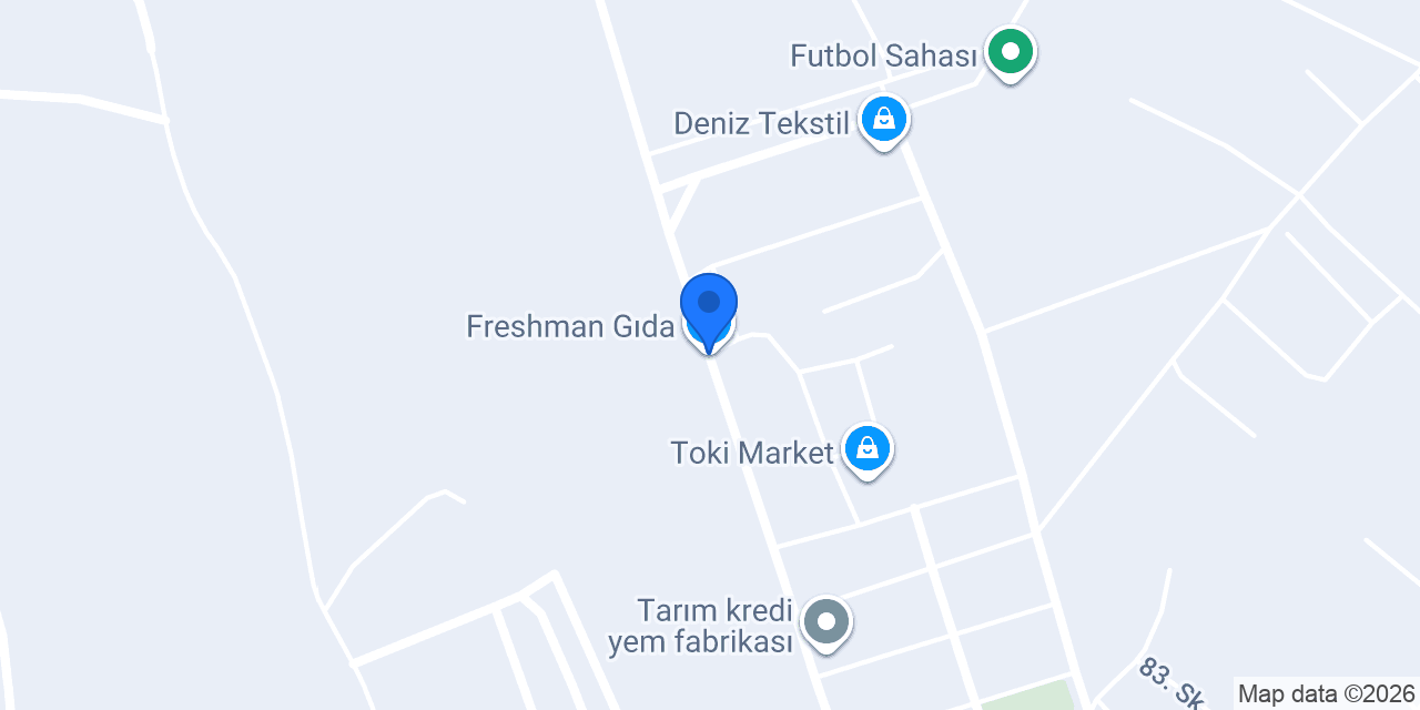 Freshman Gıda konumu