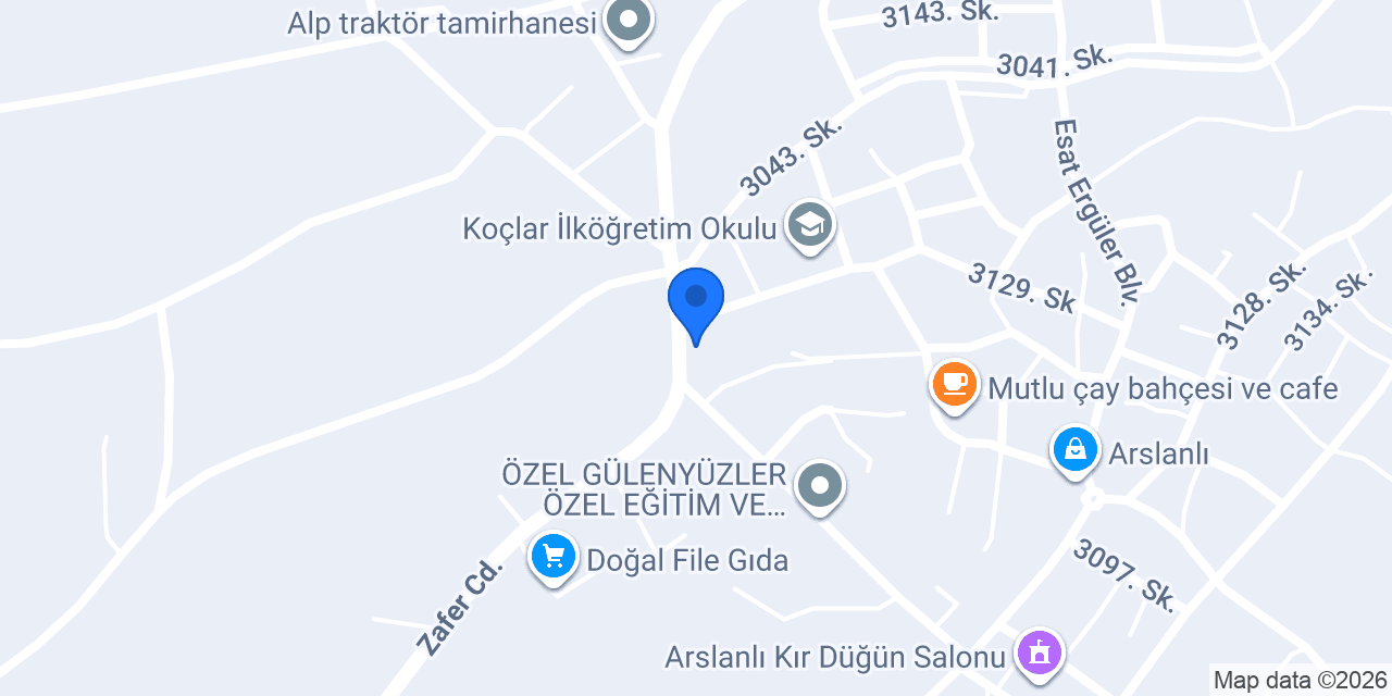 Yeşiltepe İncir işletmesi konumu