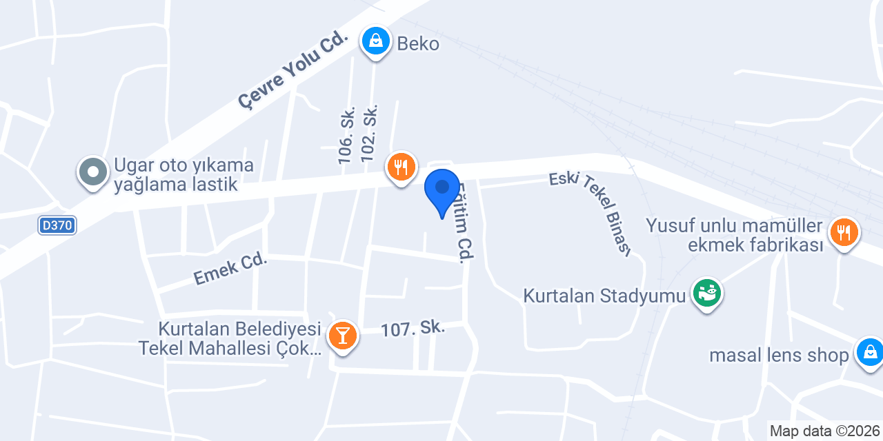 Yılmazlar Otomotiv konumu
