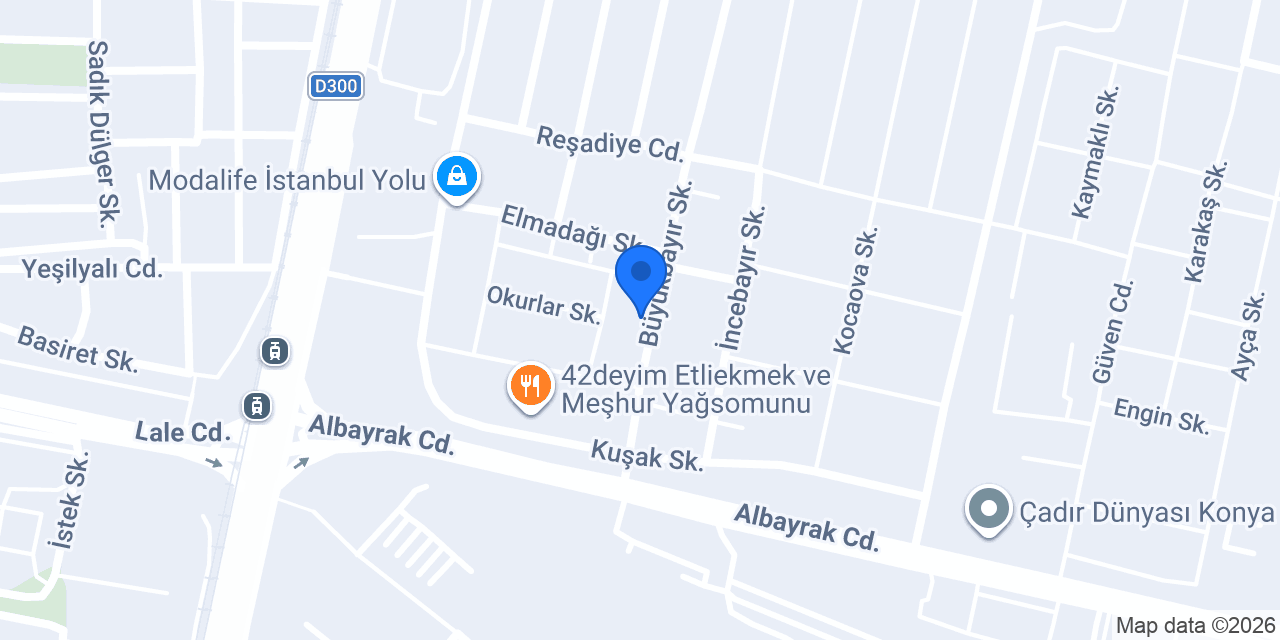 Akcalar Elektrik konumu