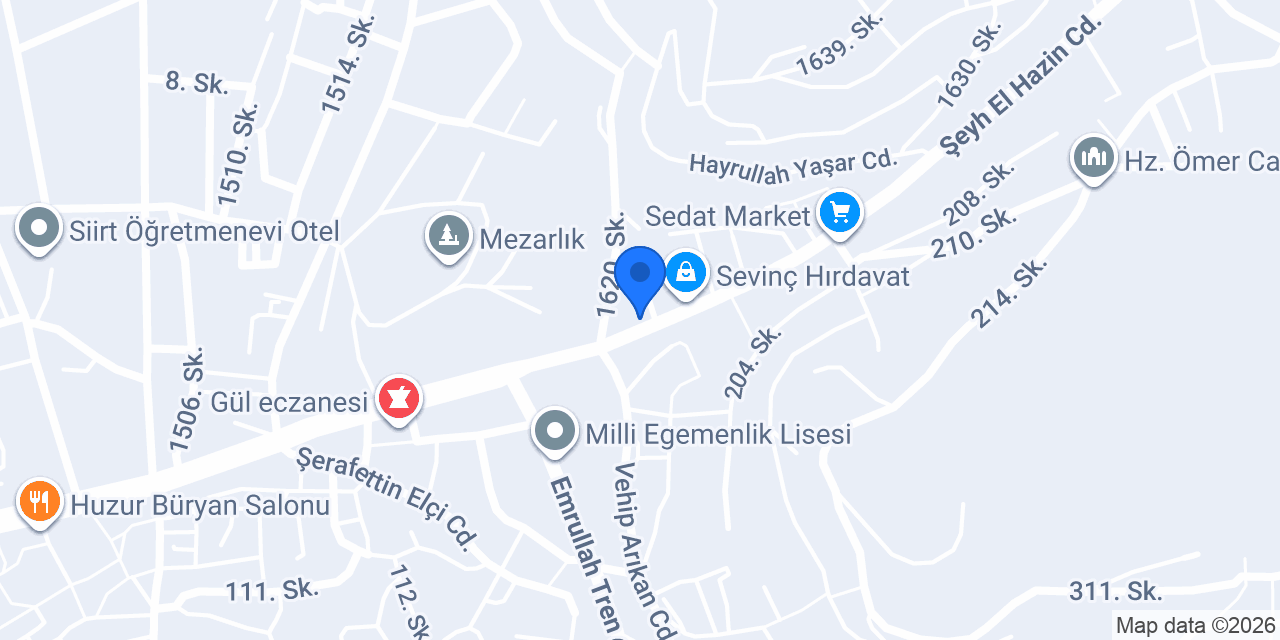 ÖZ TOPRAK METAL konumu