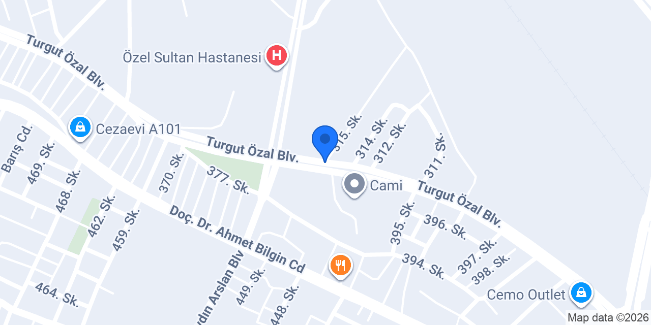 Erensan İnşaat Ltd. Şti. konumu