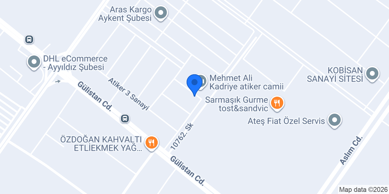 Efeoğlu Lojistik Taşımacılık konumu