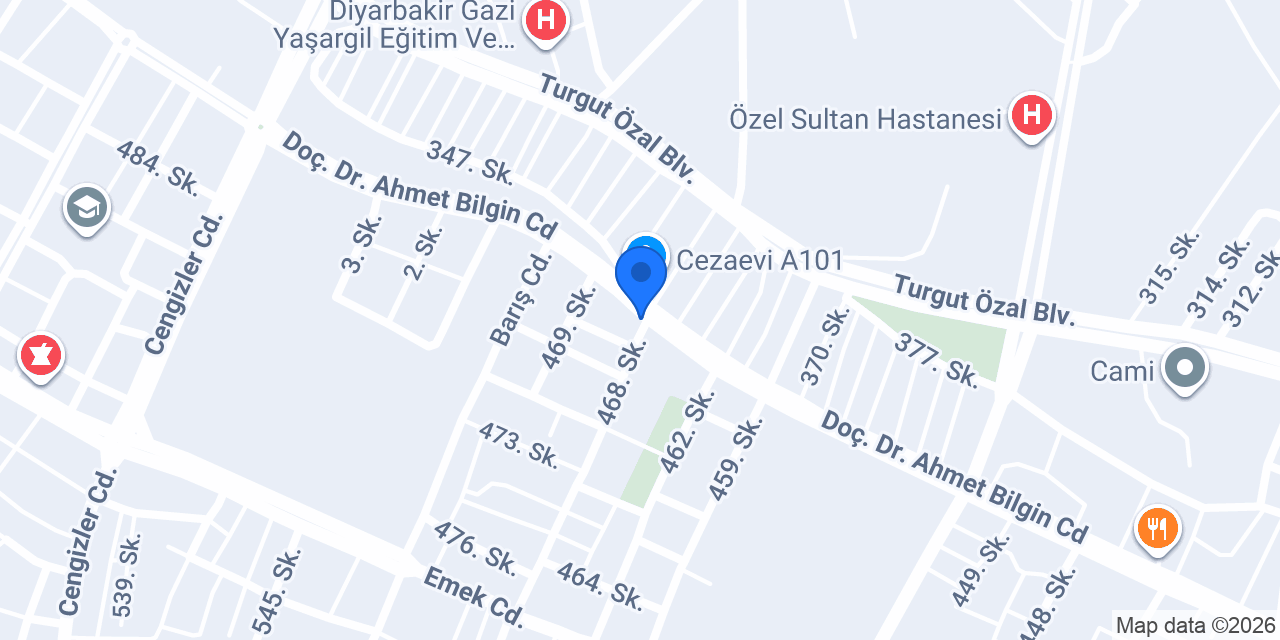 Aziz elektronik konumu