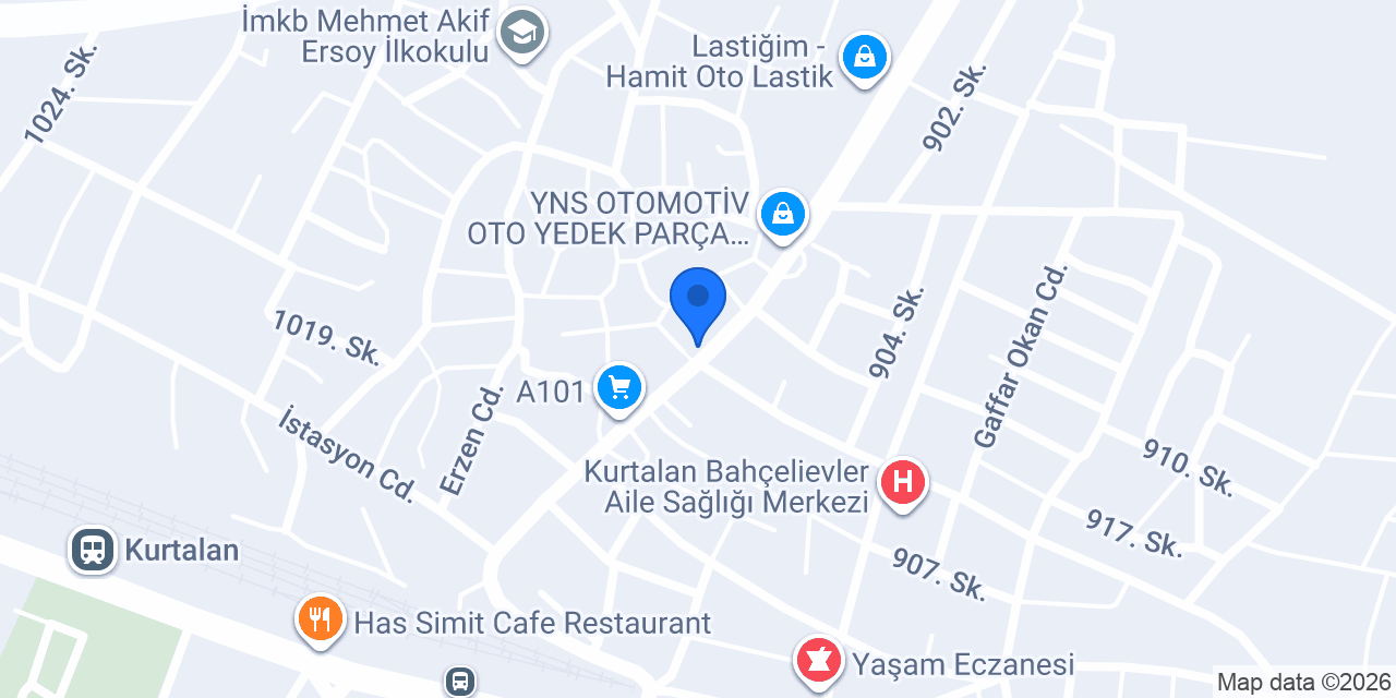 Saray Life Mobilya konumu