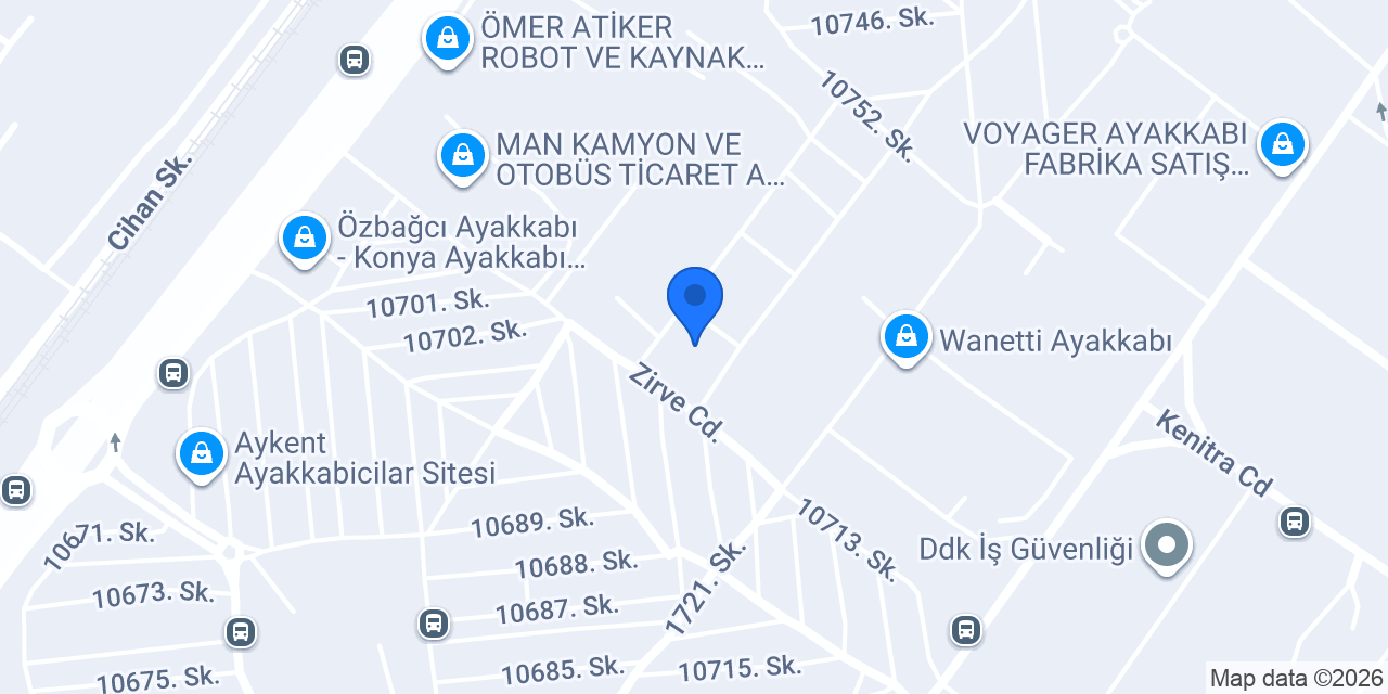 Baloğlu Ayakkabıcılık konumu