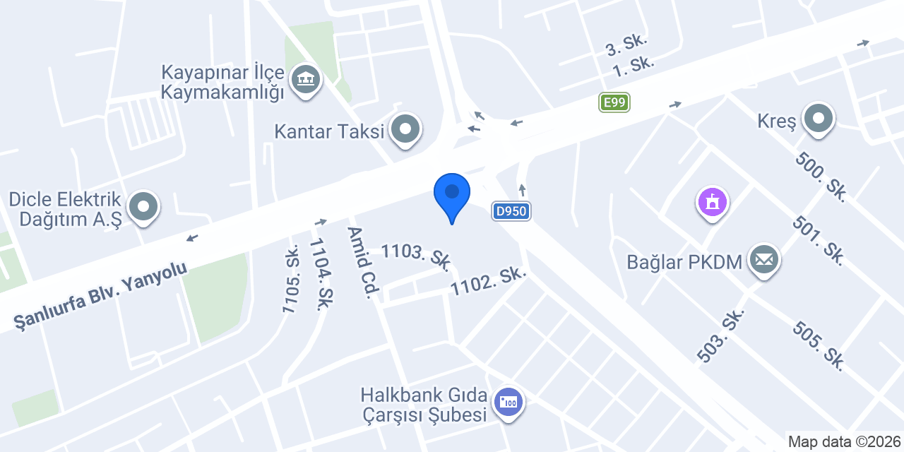 Diyarsan Elektirik konumu