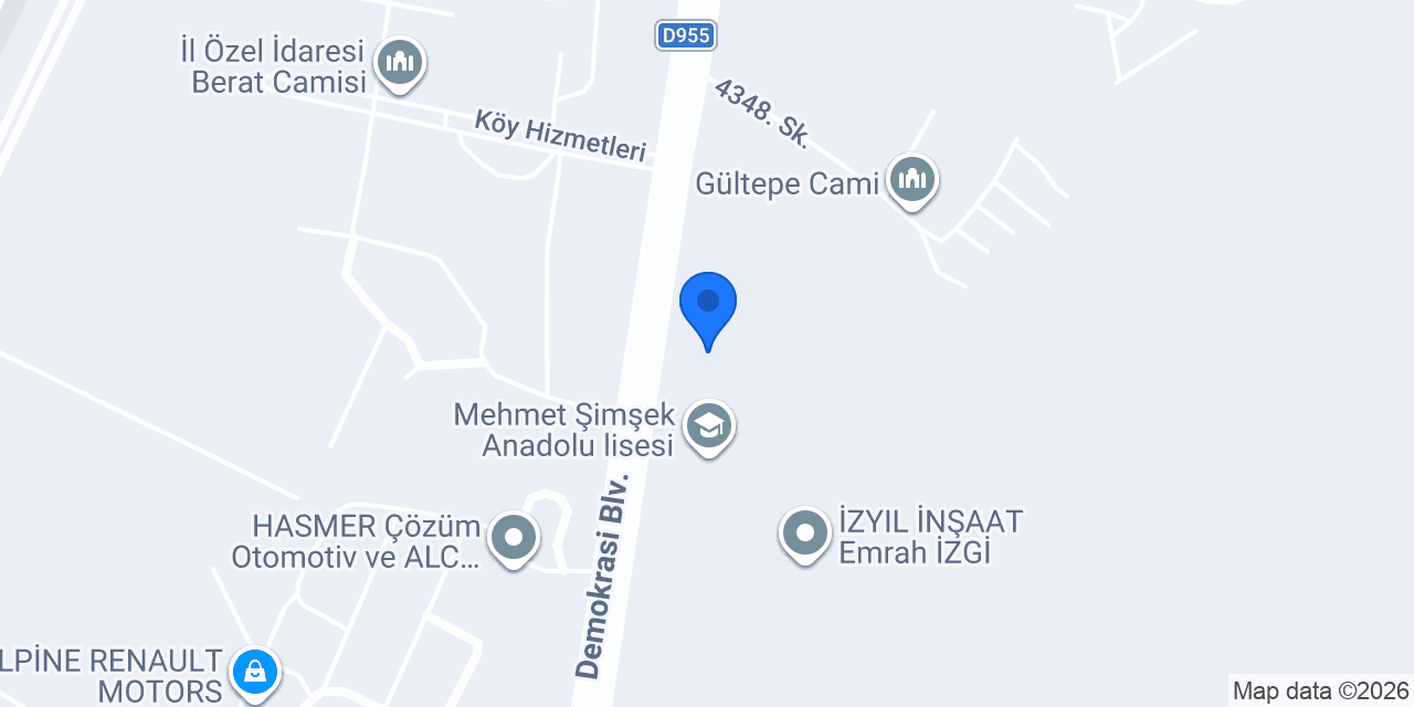 Evliya Çelebi ilkokulu konumu