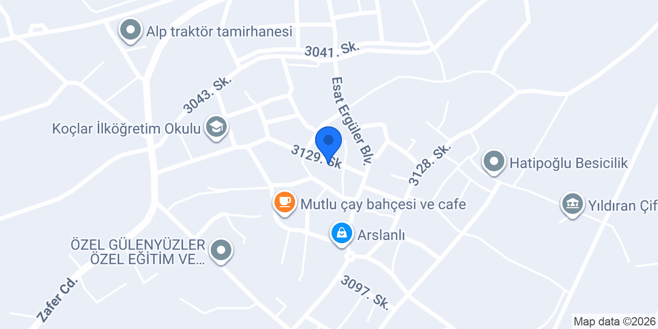 ÖZTÜRK YERLİ ÜRÜNLERİ TİC. konumu