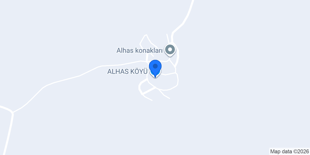 ALHAS KÖYÜ konumu