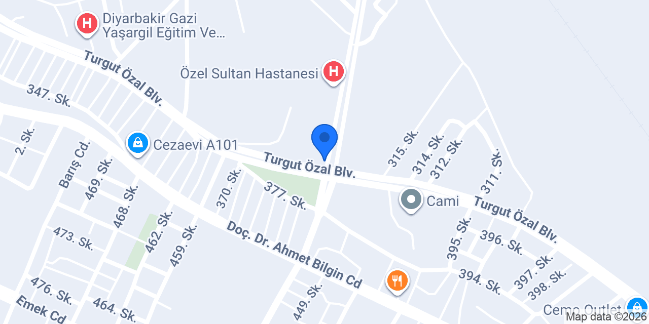 NCİTY Taksi konumu