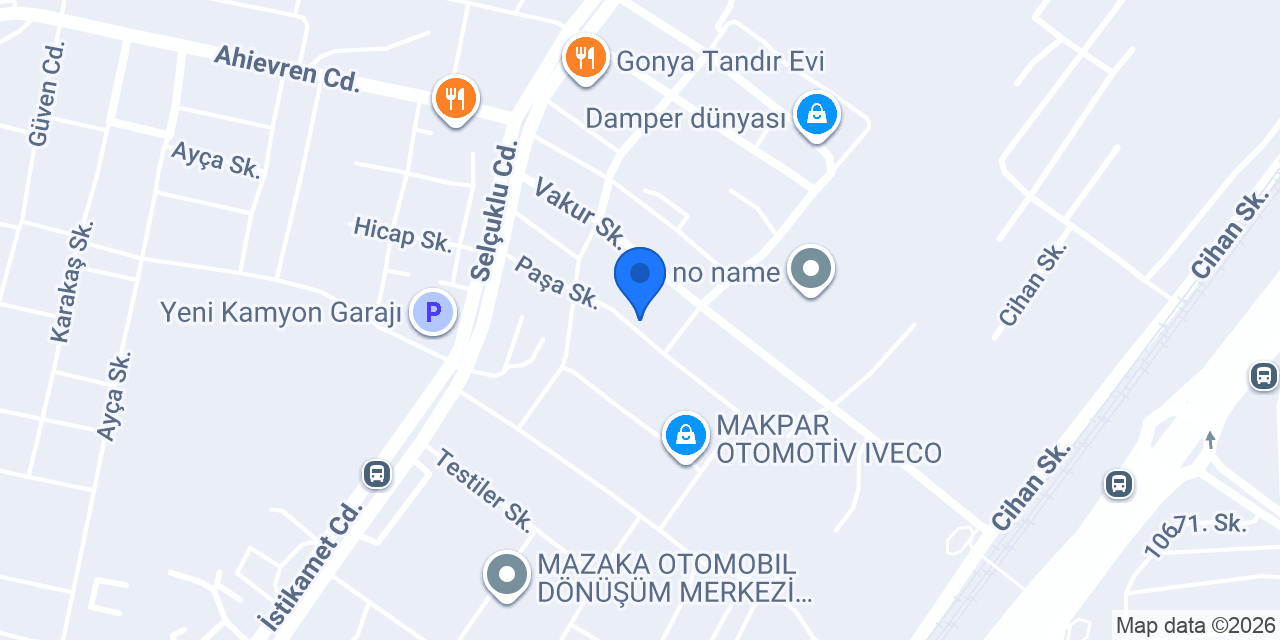 ÇAVDAR BRANDA TENTE SİSTEMLERİ konumu