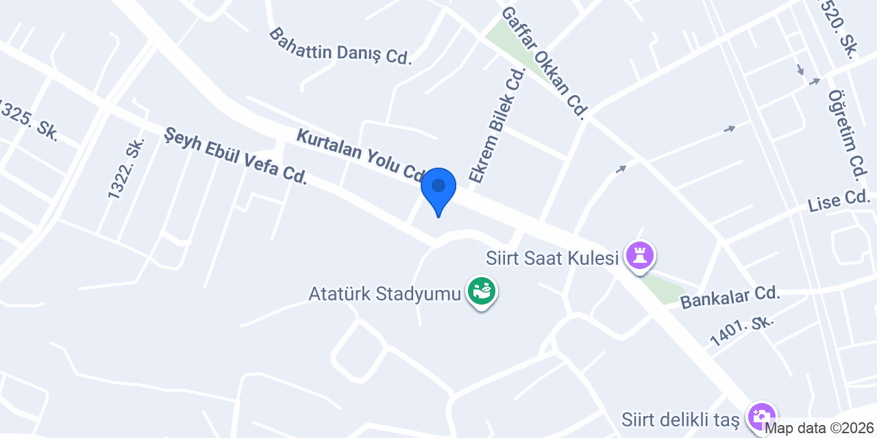 Hayat Apart ve konaklama konumu