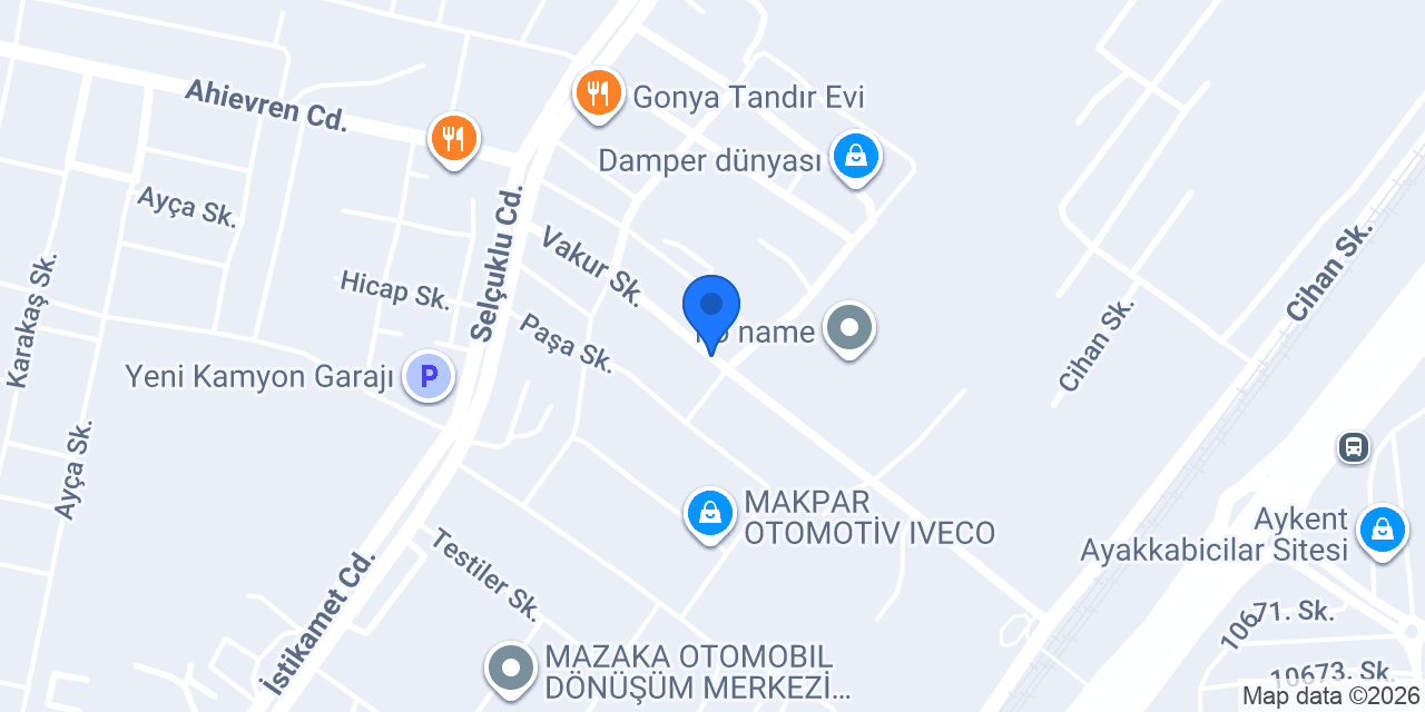 ÖZDEMİR AUTO SERVİCE konumu
