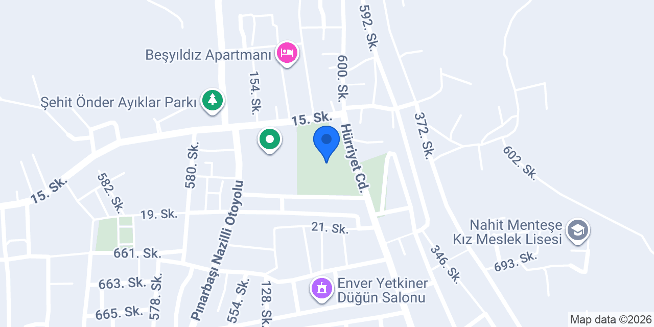 Hüsnü Kutsal Parkı konumu