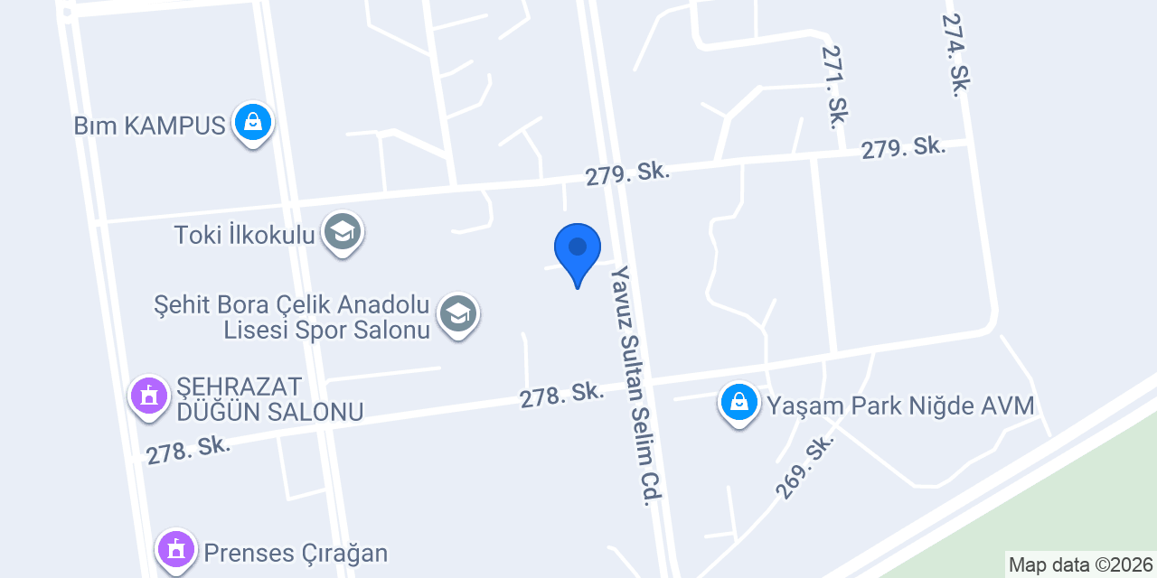 Gizemli Cafe Bor konumu
