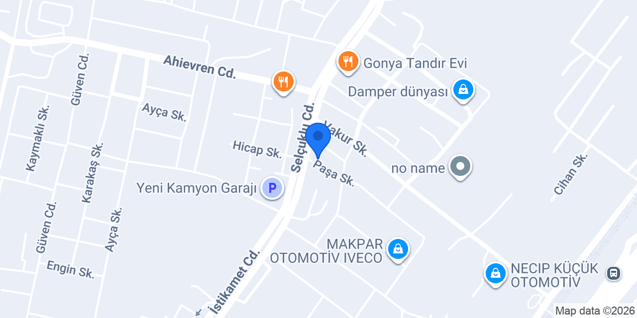 İLKER OTO LASTİK konumu