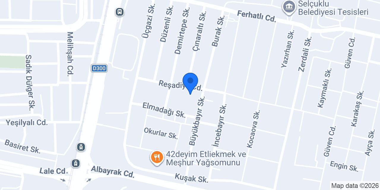 Doğaner Otomotiv konumu