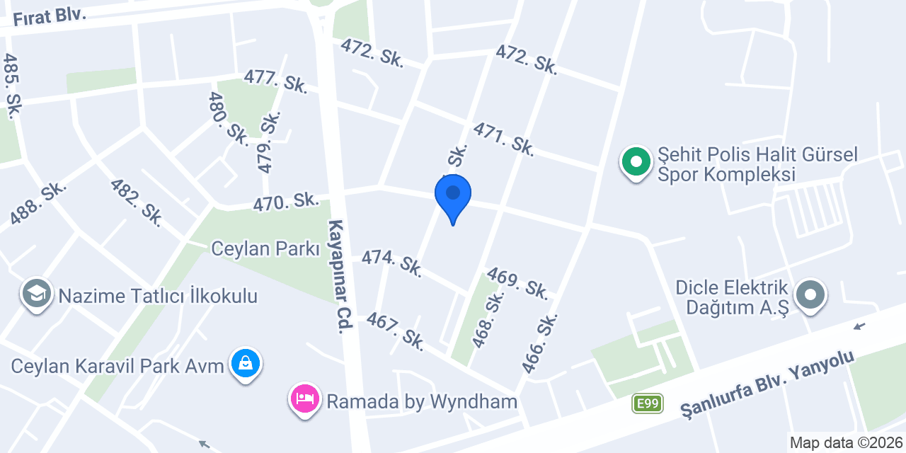 Ceylan Ticaret konumu